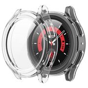 Set de Protecție 360° pentru Samsung Galaxy Watch 5 Pro – Carcasa cu protectie ecran, Claritate HD, Design Elegant - Transparent