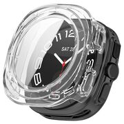 Set de Protecție 360° pentru Samsung Galaxy Watch Ultra (47mm) – Carcasa cu protectie ecran, Claritate HD, Design Elegant - Transparent