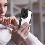 Set 360: Husa cu folie integrata pentru  Honor 400 Pro Protectie 360 fata / spate - Albastru