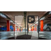 Set 360: Husa cu folie integrata pentru  Honor 400 Lite Protectie 360 fata / spate - Roz