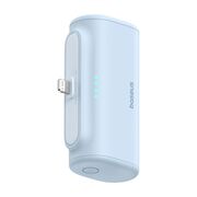 Power Bank pentru Telefon, Lightning, 20W, 5000mAh, Cablu Type-C - Baseus (P10068307413-00) - Bleu