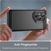 Husa pentru Honor 400 Pro Carbon Liquid Silicone, Albastru