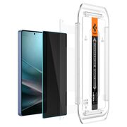 Folie pentru Samsung Galaxy S25 Ultra (set 2) - Spigen Glas.tR EZ FIT HD - Privacy