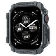 Husa pentru Apple Watch 10 46mm - Spigen Rugged Armor - Dark Grey