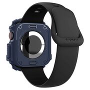 Husa pentru Apple Watch 10 46mm - Spigen Rugged Armor - Navy Blue