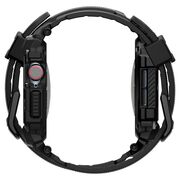 Husa pentru Apple Watch 10 42mm + Curea - Spigen Rugged Armor Pro - Matte Black
