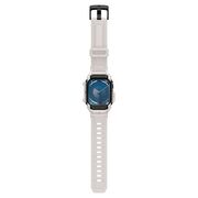Husa pentru Apple Watch 10 46mm + Curea - Spigen Rugged Armor Pro - Dune Beige