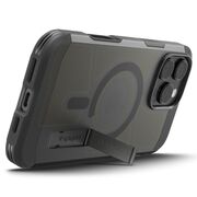 Husa pentru iPhone 16 Pro - Spigen Tough Armor MagSafe - Frost Black