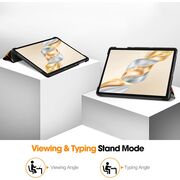 Husa pentru  Honor Pad X9a tip stand functie sleep/wake-up, protectie 360 - Graffiti
