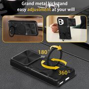 Husa pentru  Honor 400 cu protecție pentru cameră și suport magnetic integrat Ring Shockproof, Rose Gold