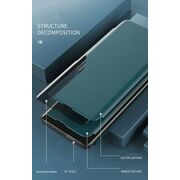 Husa pentru  Honor 400 Pro tip carte, Smart View, Verde