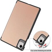 Husa pentru  Honor Pad X9a tip stand functie sleep/wake-up, protectie 360 - Roz