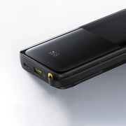 Baterie externa 10000mAh, 20W, Cablu Incorporat Type-C - Baseus Bipow 2 - Alb