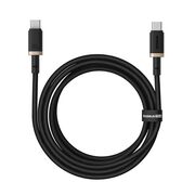 Cablu de Date USB-C, 100W, 2m - Baseus Dura - Gold / Black