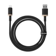 Cablu de Date USB la Lightning, 2.4A, 1m - Baseus Dura - Gold / Black
