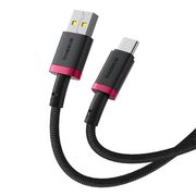 Cablu de Date USB la Type-C, 60W, 2m - Baseus Dura - Negru