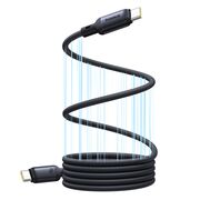 Cablu Type-C, 240W, Magnetic, 1m - Baseus PicoGo - Negru