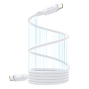 Cablu Type-C, 240W, Magnetic, 1m - Baseus PicoGo - Alb