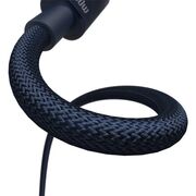 Cablu Type-C, Auto Shutdown, 100W, 1m - Baseus Explorer - Deepsea Blue