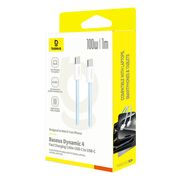 Cablu Type-C, Smart Chip, 100W, 1m - Baseus Dynamic 4 - Blue
