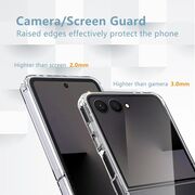 Husa pentru Samsung Galaxy Z Flip 7 Anti-Shock 1.5mm, transparent