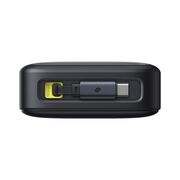 Power Bank 20000mAh, 65W, Cablu Incorporat Type-C - Baseus Free2Pull - Negru