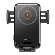 Suport de Telefon cu Incarcare Wireless, 15W, LED - Baseus Wisdom Pro - Negru