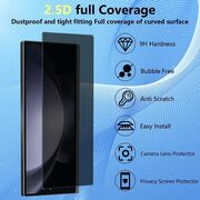 Folie sticla pentru  Samsung Galaxy Z Fold 7 pentru ecranul exterior 111D Privacy Full Glue, negru
