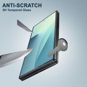 Folie sticla pentru  Samsung Galaxy Z Fold 7 pentru ecranul exterior 111d Full Cover / Full Glue tempered glass - clear