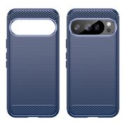 Husa pentru Google Pixel 10 / 10 Pro Carbon Liquid Silicone, Albastru