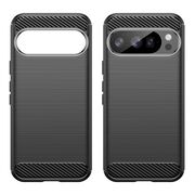 Husa pentru Google Pixel 10 / 10 Pro Carbon Liquid Silicone, Negru