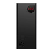 Acumulator Extern 2x USB, Type-C, Lightning, Micro-USB, Fast Charging, 22.5W, 20000mAh + Cablu Type-C- Baseus Adaman - Negru