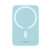 Acumulator Extern Type-C, Incarcare Wireless, 20W, 6000mAh + Cablu Type-C, 30cm - Baseus Mini Air  - Blue