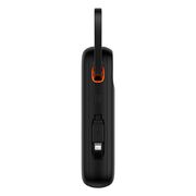 Acumulator Extern Lightning, 2x Type-C, USB, 22.5W, 20000mAh + Cablu Type-C, 30cm - Baseus Qpow Pro+ - Negru