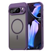 Husa pentru  Google Pixel 10 Pro XL cu protectie pentru lentile si MagSafe EasyCharge, Ghost Series Anti-ingalbenire, frosted - Mov