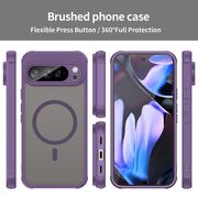 Husa pentru  Google Pixel 10 Pro XL cu protectie pentru lentile si MagSafe EasyCharge, Ghost Series Anti-ingalbenire, frosted - Mov