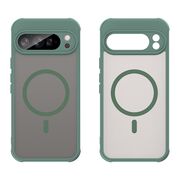 Husa pentru  Google Pixel 10 Pro XL cu protectie pentru lentile si MagSafe EasyCharge, Ghost Series Anti-ingalbenire, frosted - Verde