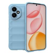 Husa pentru  Honor 400 Liquid Silicone, Microfibre Lining, Non-Slip Airbag Design, Albastru deschis