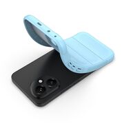 Husa pentru  Honor 400 Liquid Silicone, Microfibre Lining, Non-Slip Airbag Design, Albastru deschis