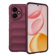 Husa pentru  Honor 400 Liquid Silicone, Microfibre Lining, Non-Slip Airbag Design, Bordeaux
