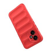 Husa pentru  Honor 400 Liquid Silicone, Microfibre Lining, Non-Slip Airbag Design, Rosu