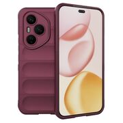 Husa pentru  Honor 400 Pro Liquid Silicone, Microfibre Lining, Non-Slip Airbag Design, Bordeaux