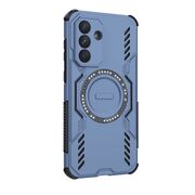 Husa pentru  Samsung Galaxy A56 TitanGuard MagGrip Ultra-Rezistenta cu Protectie Camera, Colturi Ranforsate si Compatibilitate MagSafe - Albastru