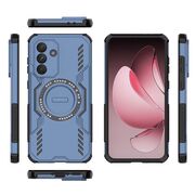 Husa pentru  Samsung Galaxy A56 TitanGuard MagGrip Ultra-Rezistenta cu Protectie Camera, Colturi Ranforsate si Compatibilitate MagSafe - Albastru