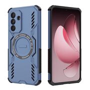 Husa pentru  Samsung Galaxy A56 TitanGuard MagGrip Ultra-Rezistenta cu Protectie Camera, Colturi Ranforsate si Compatibilitate MagSafe - Albastru