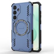 Husa pentru  Samsung Galaxy S25+ TitanGuard MagGrip Ultra-Rezistenta cu Protectie Camera, Colturi Ranforsate si Compatibilitate MagSafe - Albastru