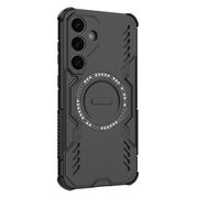 Husa pentru  Samsung Galaxy S25+ TitanGuard MagGrip Ultra-Rezistenta cu Protectie Camera, Colturi Ranforsate si Compatibilitate MagSafe - Negru