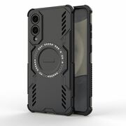 Husa pentru  Samsung Galaxy S25 Edge TitanGuard MagGrip Ultra-Rezistenta cu Protectie Camera, Colturi Ranforsate si Compatibilitate MagSafe - Negru