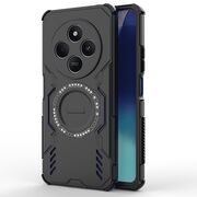 Husa pentru  Xiaomi Redmi 14C TitanGuard MagGrip Ultra-Rezistenta cu Protectie Camera, Colturi Ranforsate si Compatibilitate MagSafe - Negru