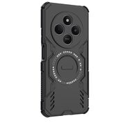 Husa pentru  Xiaomi Redmi 14C TitanGuard MagGrip Ultra-Rezistenta cu Protectie Camera, Colturi Ranforsate si Compatibilitate MagSafe - Negru
